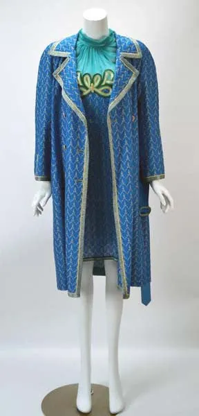 1960s Missoni Dress and Coat Ensemble