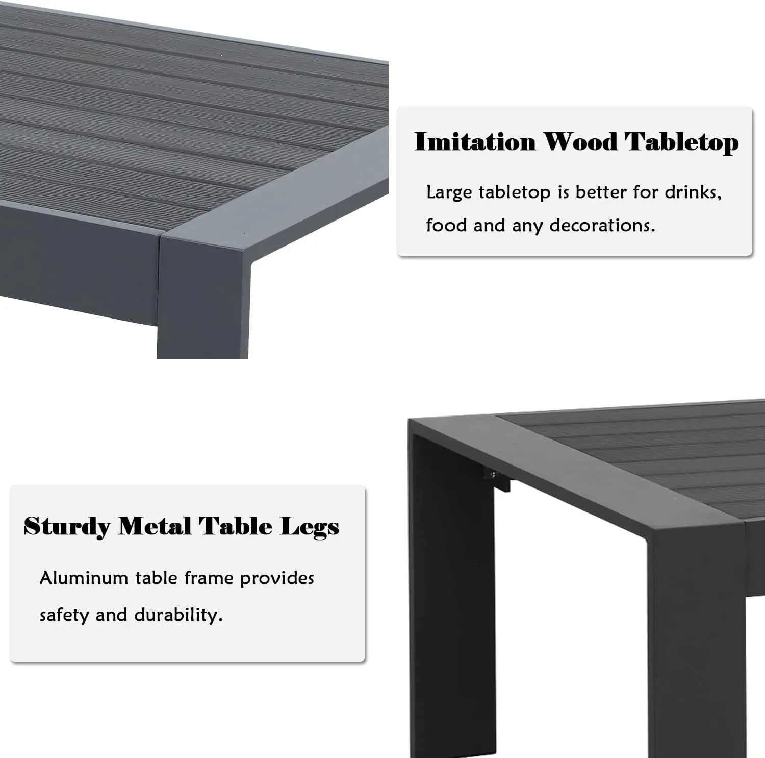 Aluminum Coffee Table