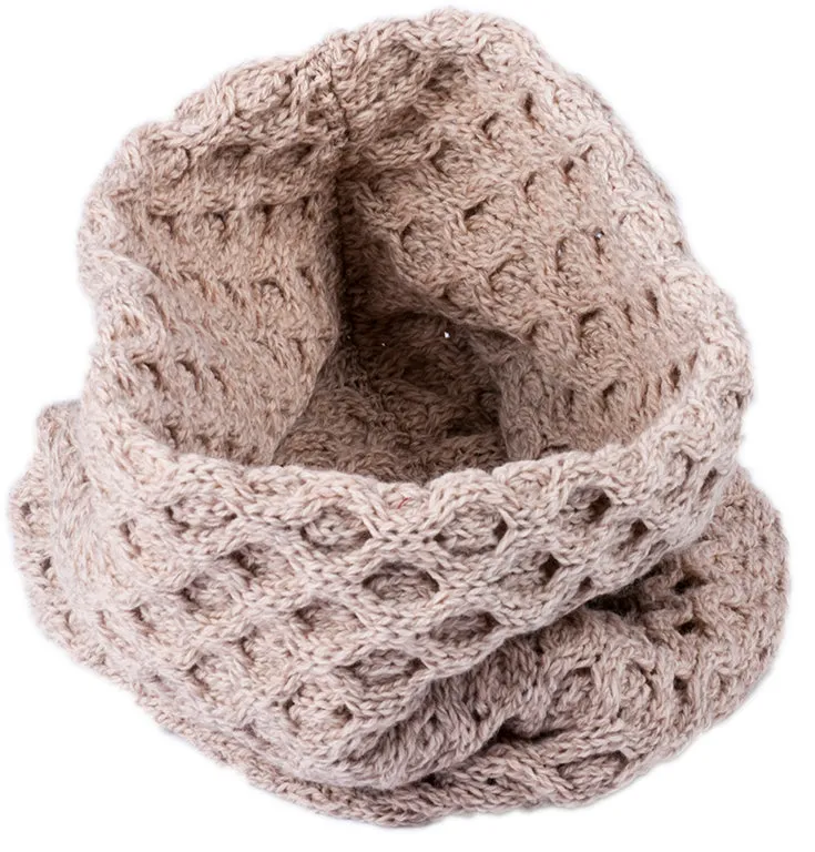 Aran Snood Infinity Scarf