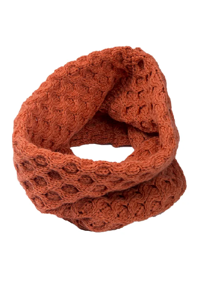 Aran Snood Infinity Scarf