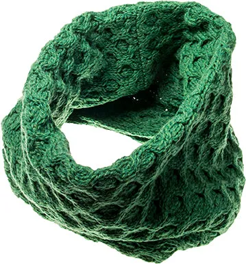 Aran Snood Infinity Scarf