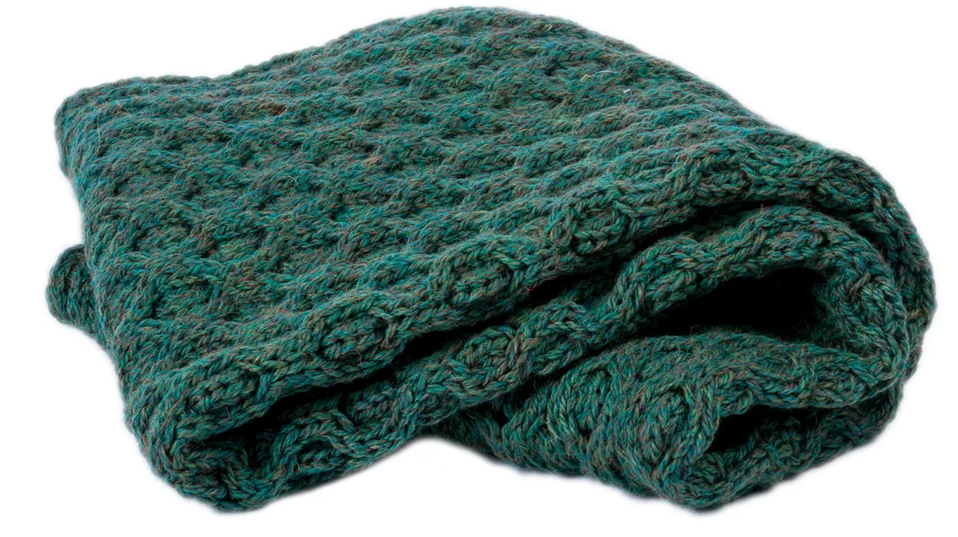 Aran Snood Infinity Scarf