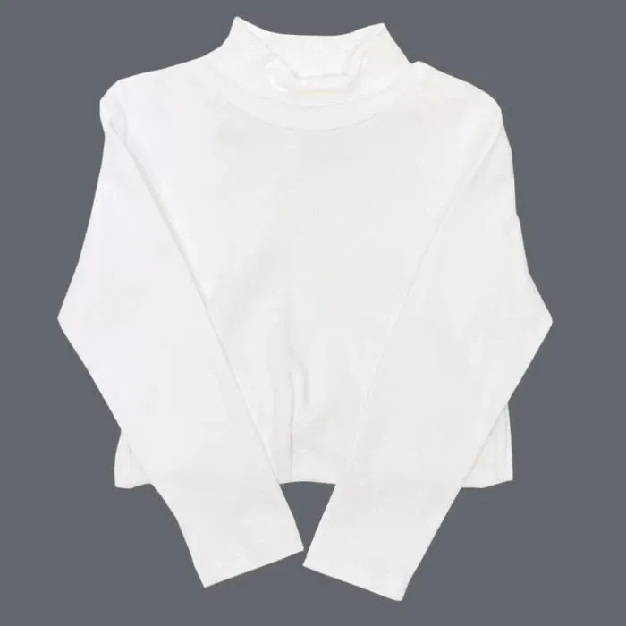 Bailey Boys - Unisex Turtleneck in White