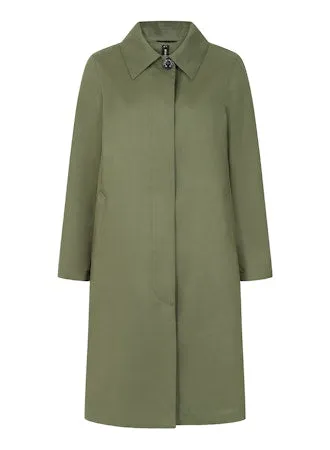 BANTON Ladies Waterproof Cotton Coat in Four Leaf Clover