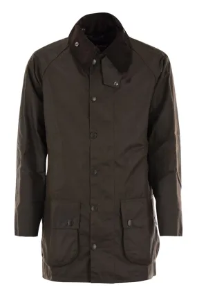 BARBOUR Classic Waxed Cotton Jacket - Men's Outdoor Essential