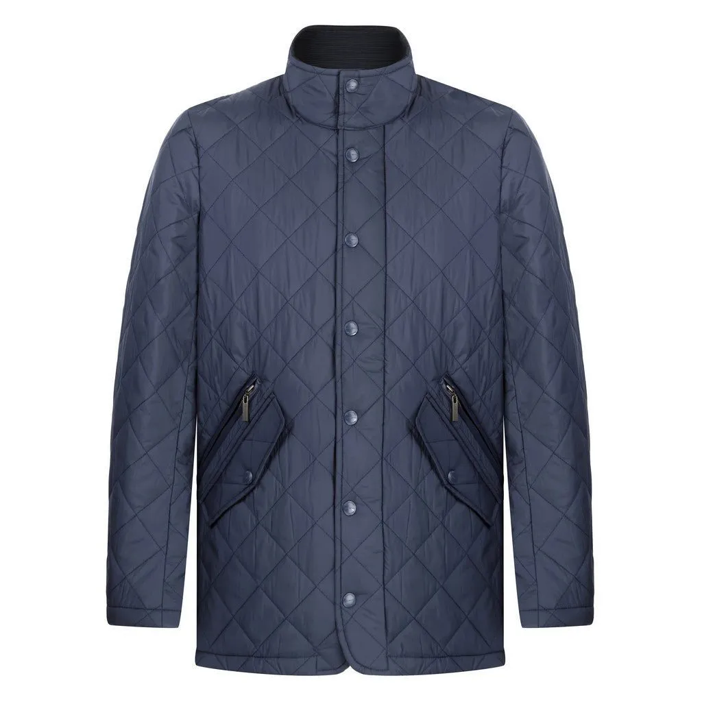 BEAUCAIRE Windsor Quilted Jacket NAVY REG