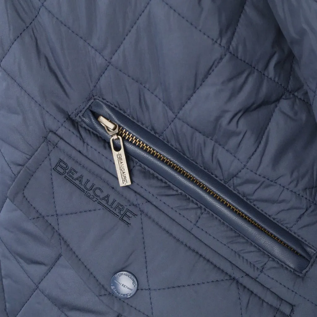 BEAUCAIRE Windsor Quilted Jacket NAVY REG