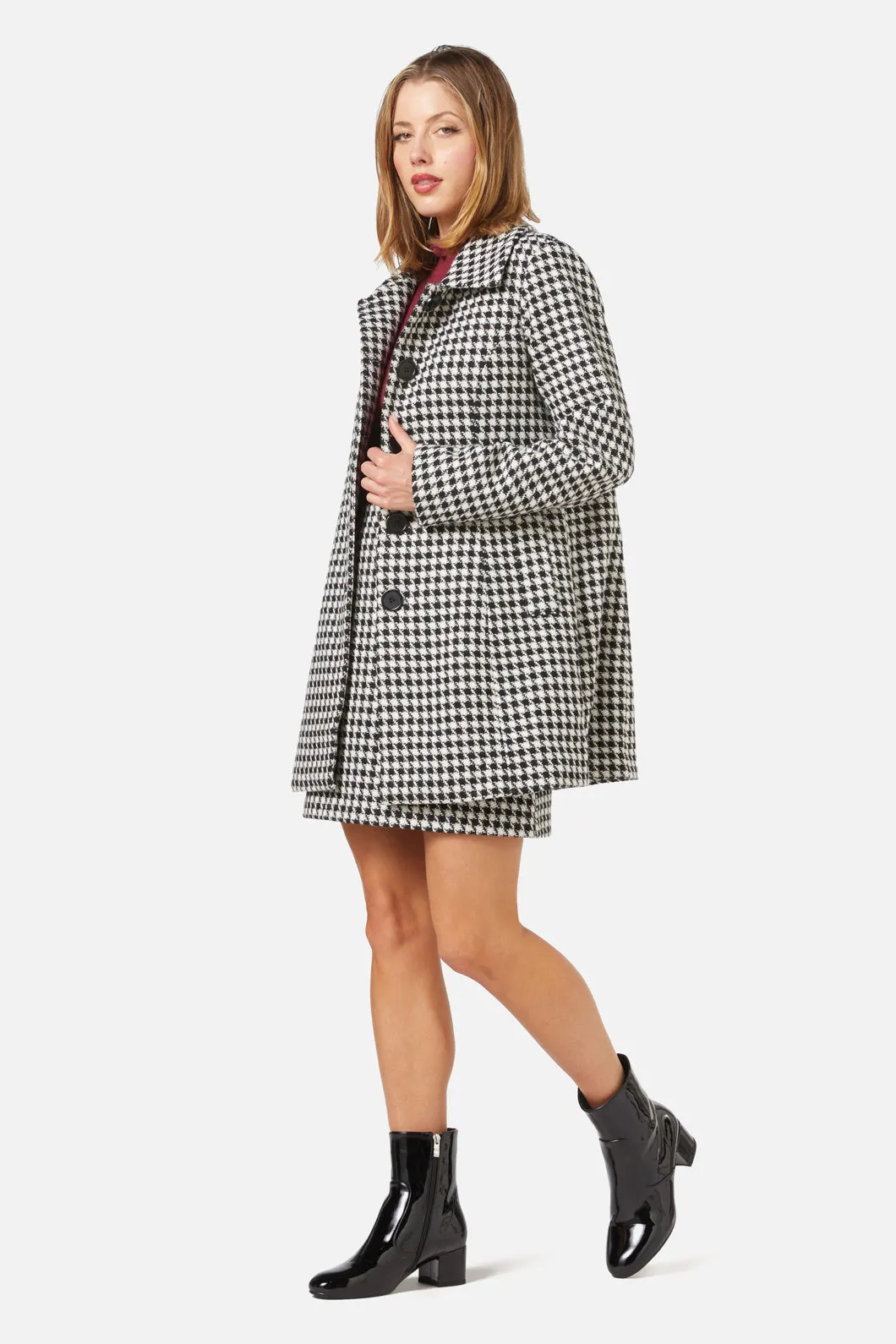 Blake Check Coat