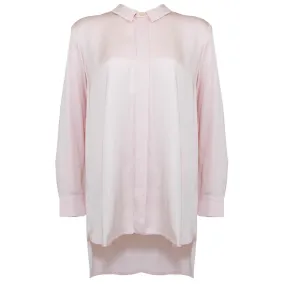 Blush Oversized Button-Up Shirt