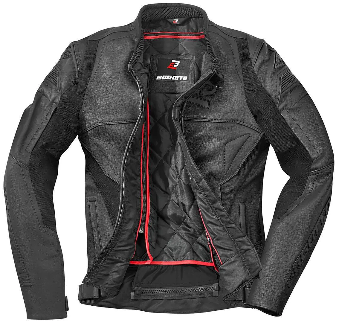 Bogotto Black-X Motorcycle Leather Jacket