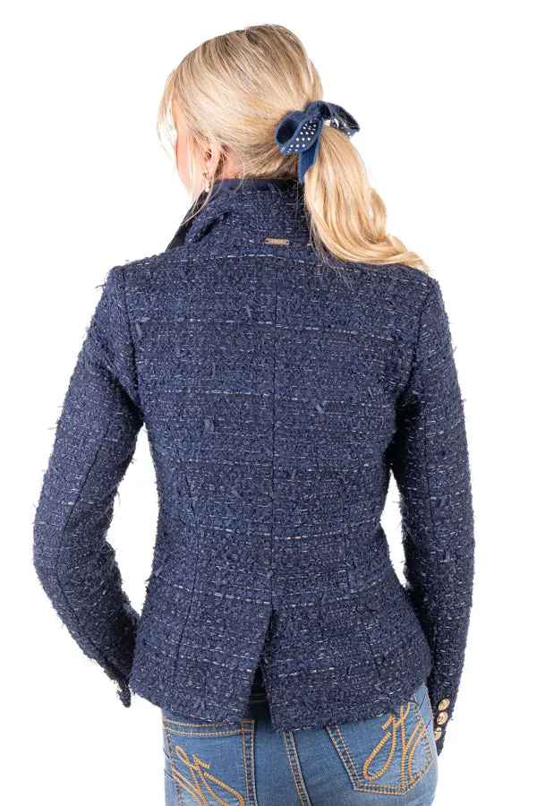 Bouclé Blazer - J13C-3 Navy