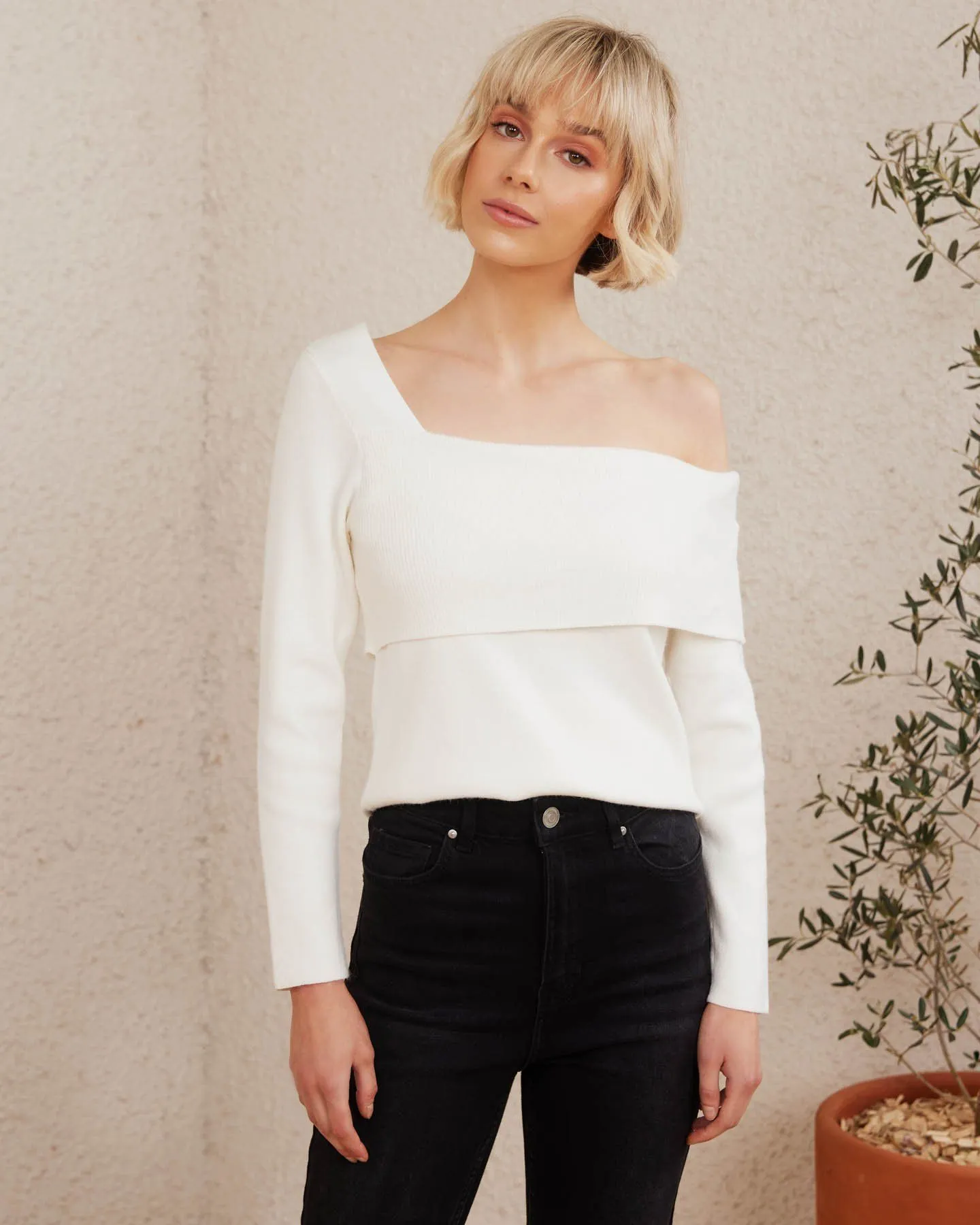 Brynlee Top - White