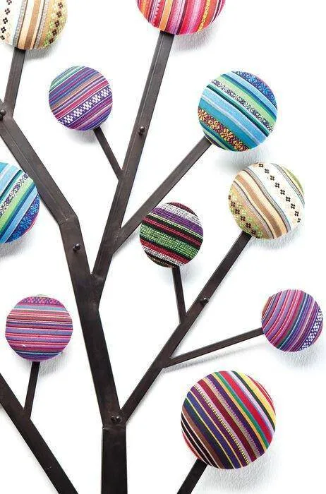 Bubble Multicolour Tree Coat Rack