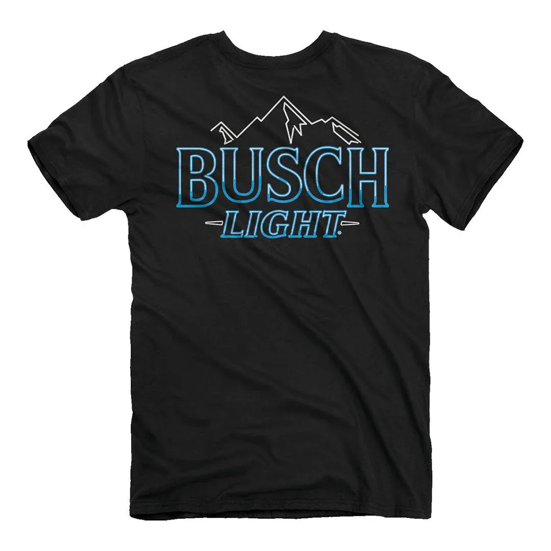 Buck Wear Busch Neon Sign Graphic Tee