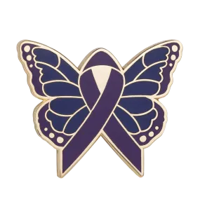 Butterfly Pin for Rheumatoid Arthritis Awareness