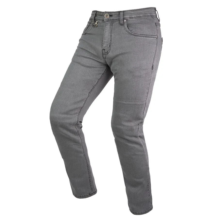 ByCity Bull Men's Motorcycle Jeans - Grey