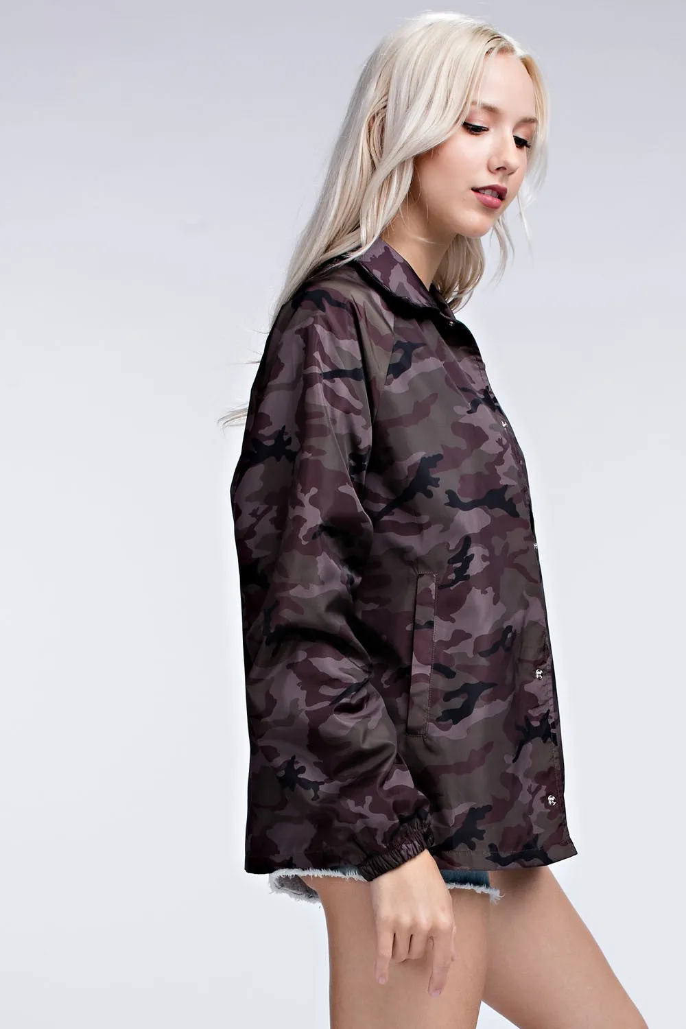 Camo Coaches Jacket