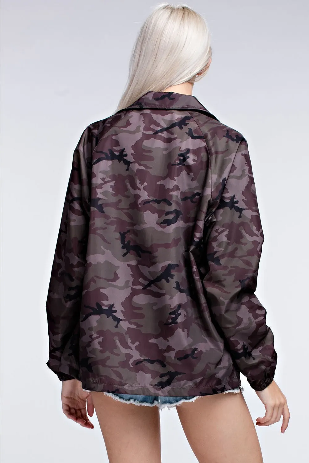 Camo Coaches Jacket