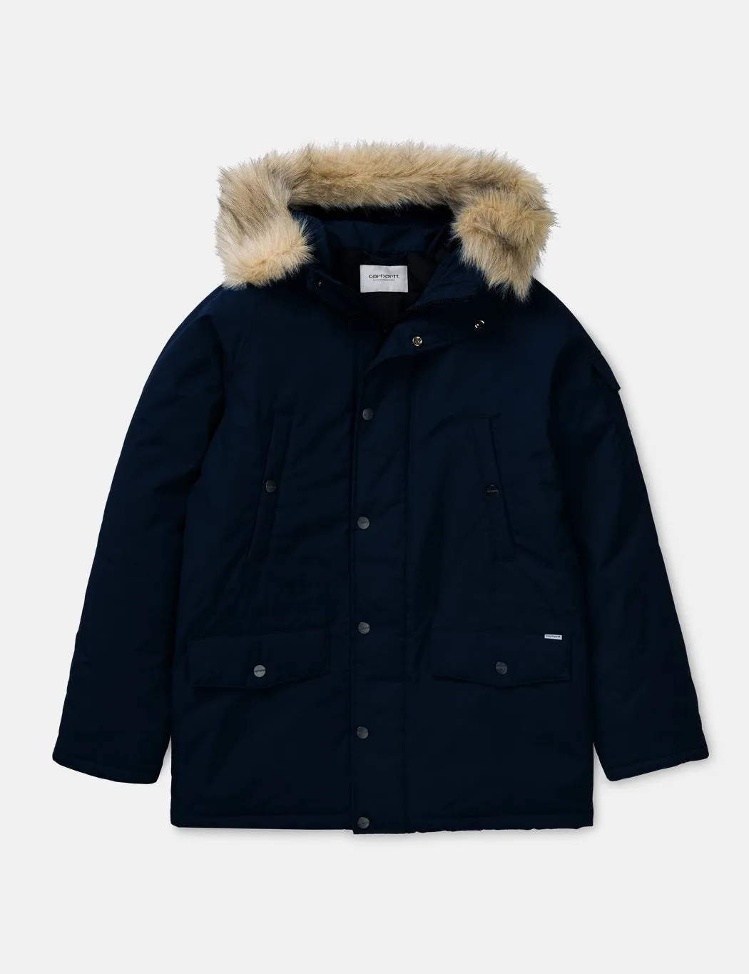 Carhartt-WIP Anchorage Parka - Dark Navy / Black