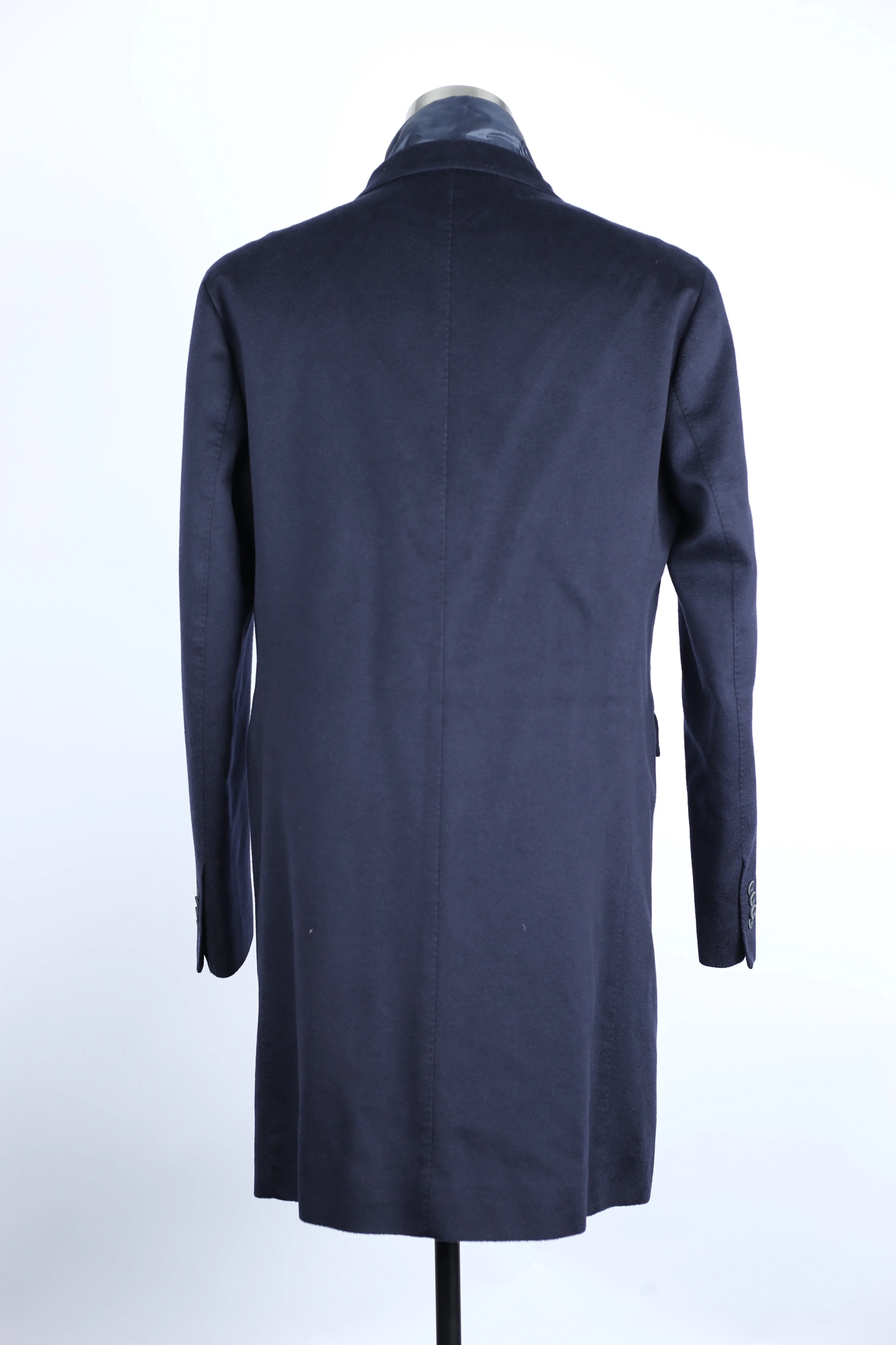 Cashmere Dress Coat With Removable Bib