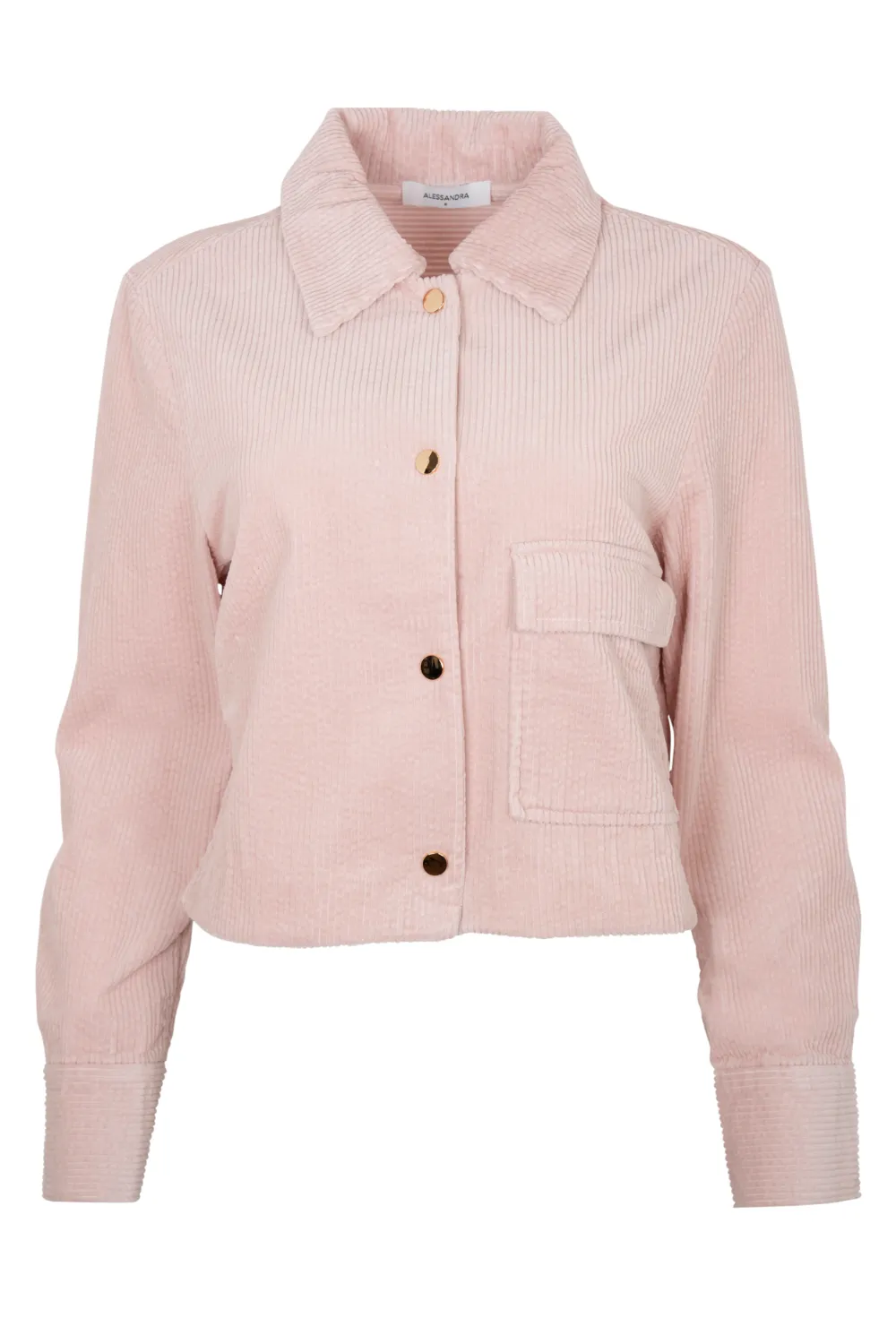 Charlie Cord Jacket in Petal