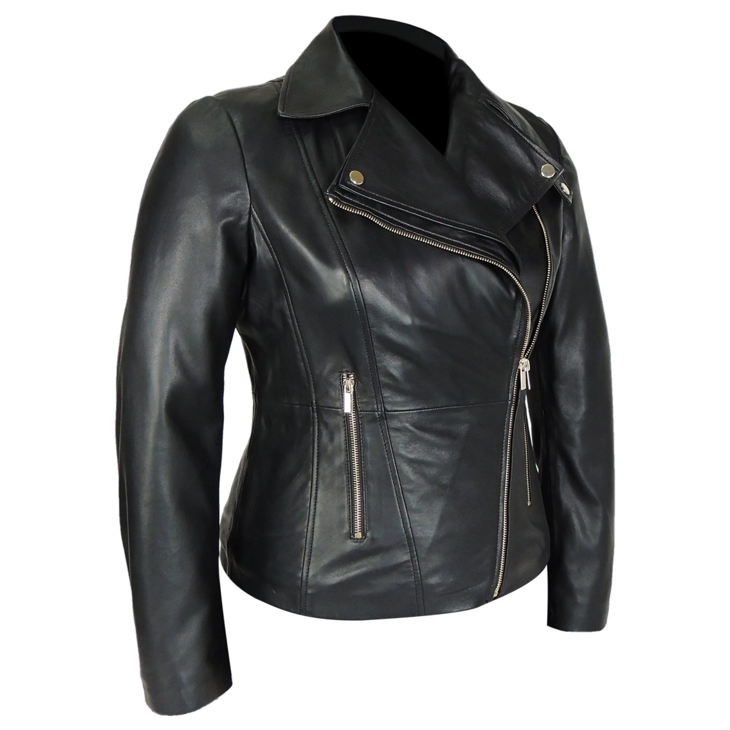 Charlotte Womens Leather Jacket