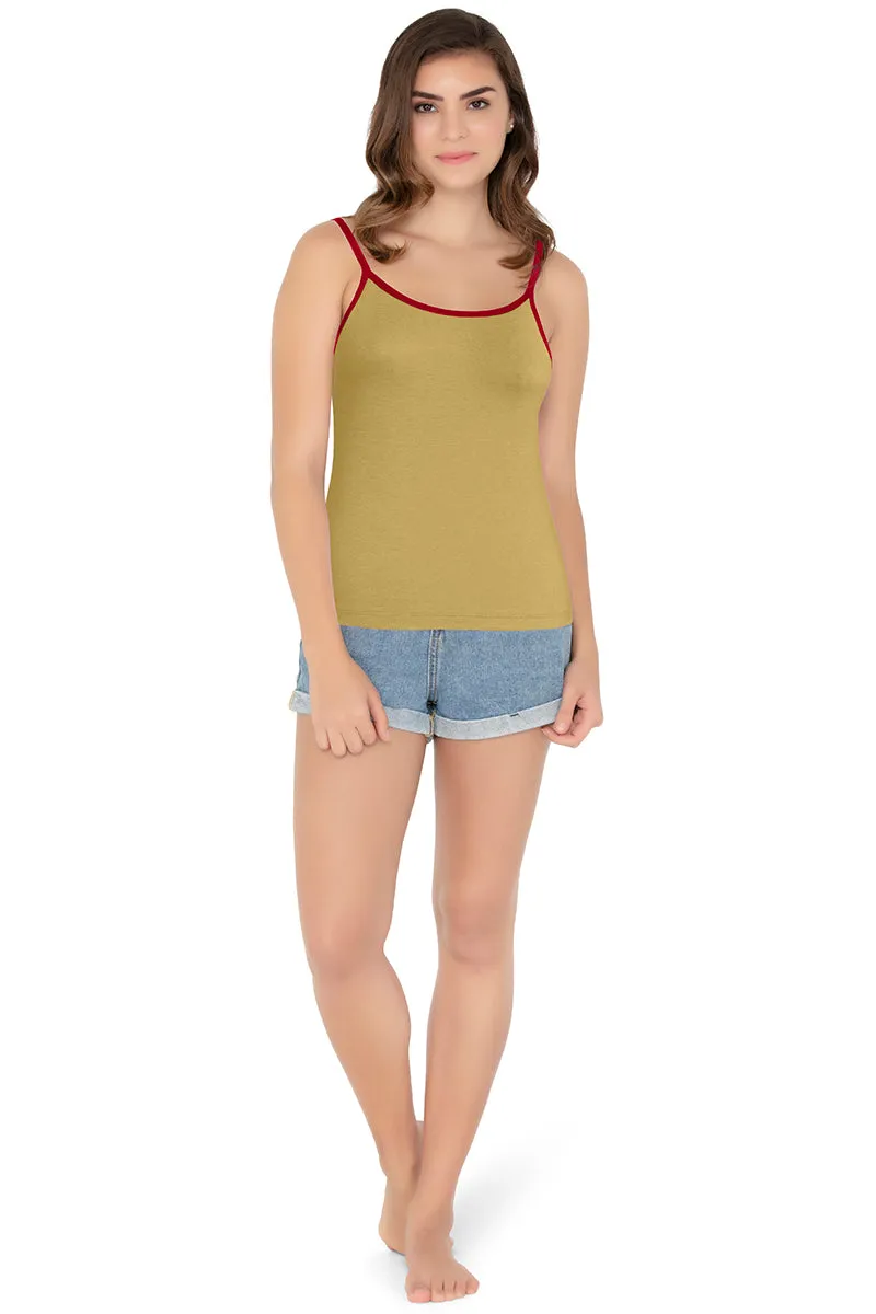 Cotton Camisole - Sesame-Crim