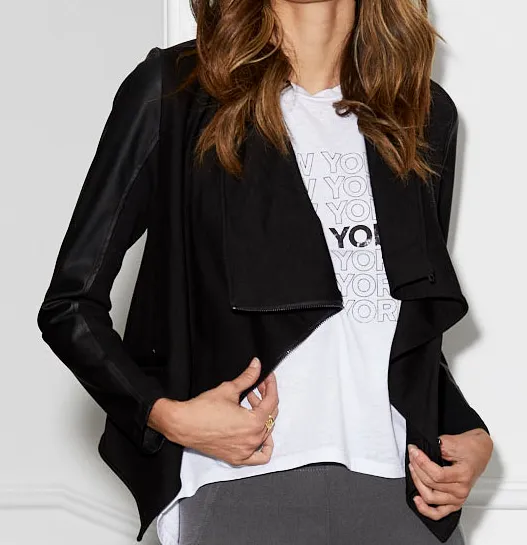 David Lerner - Asymmetrical Draped Blazer