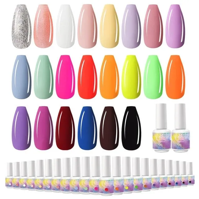 DIY Full Color Nail Polish Sets