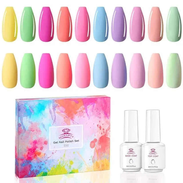 DIY Full Color Nail Polish Sets