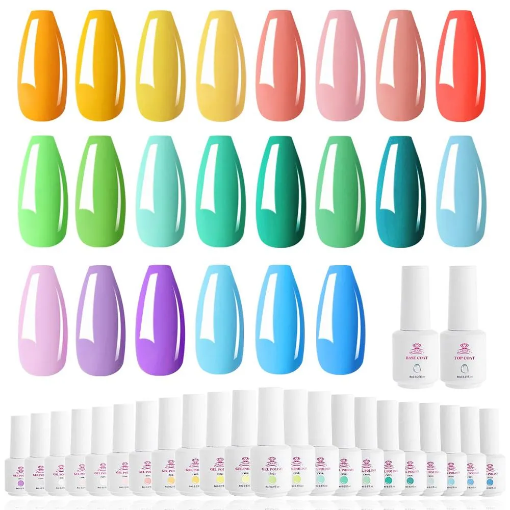 DIY Full Color Nail Polish Sets