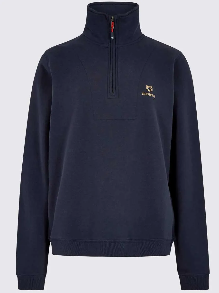 DUBARRY Castlemartyr 1/4 Zip Neck Sweater - Women's - Navy