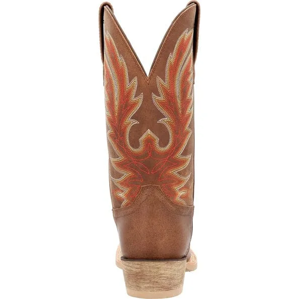 Durango Men's Rebel Pro Rodeo Saddle Vamp Tan Square Toe DDB0418