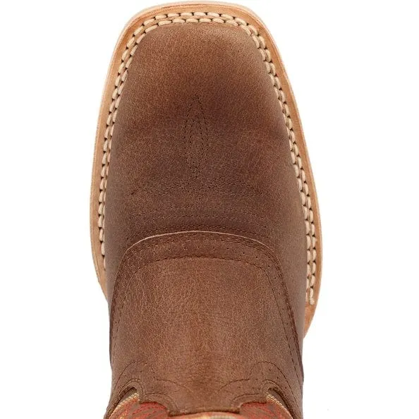 Durango Men's Rebel Pro Rodeo Saddle Vamp Tan Square Toe DDB0418