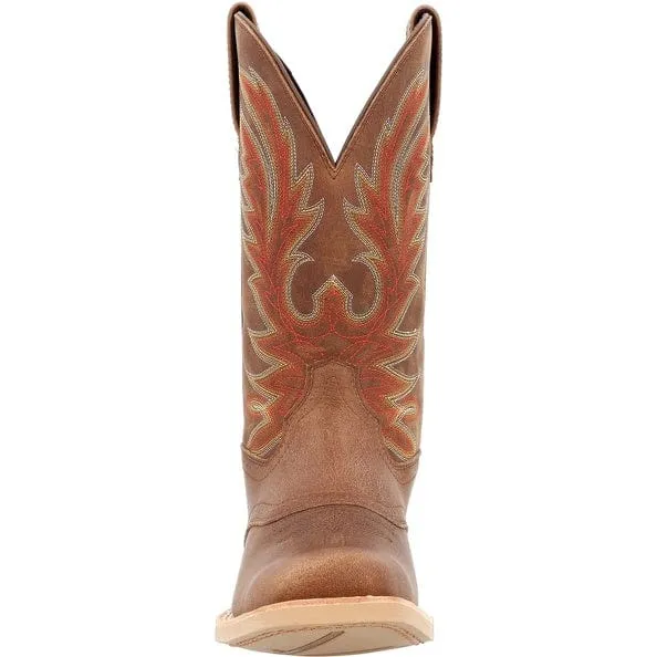 Durango Men's Rebel Pro Rodeo Saddle Vamp Tan Square Toe DDB0418