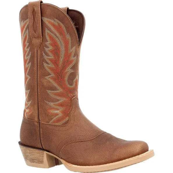 Durango Men's Rebel Pro Rodeo Saddle Vamp Tan Square Toe DDB0418