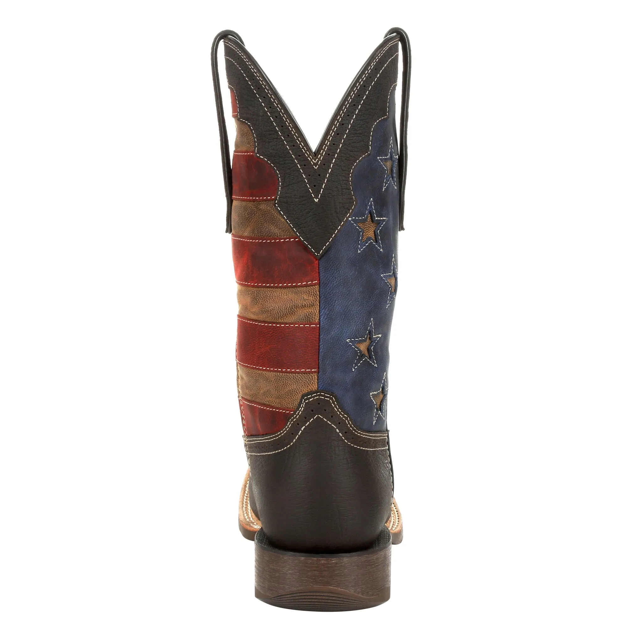 Durango Men's Rebel Pro Vintage Flag Leather Square Toe Boot DDB0303