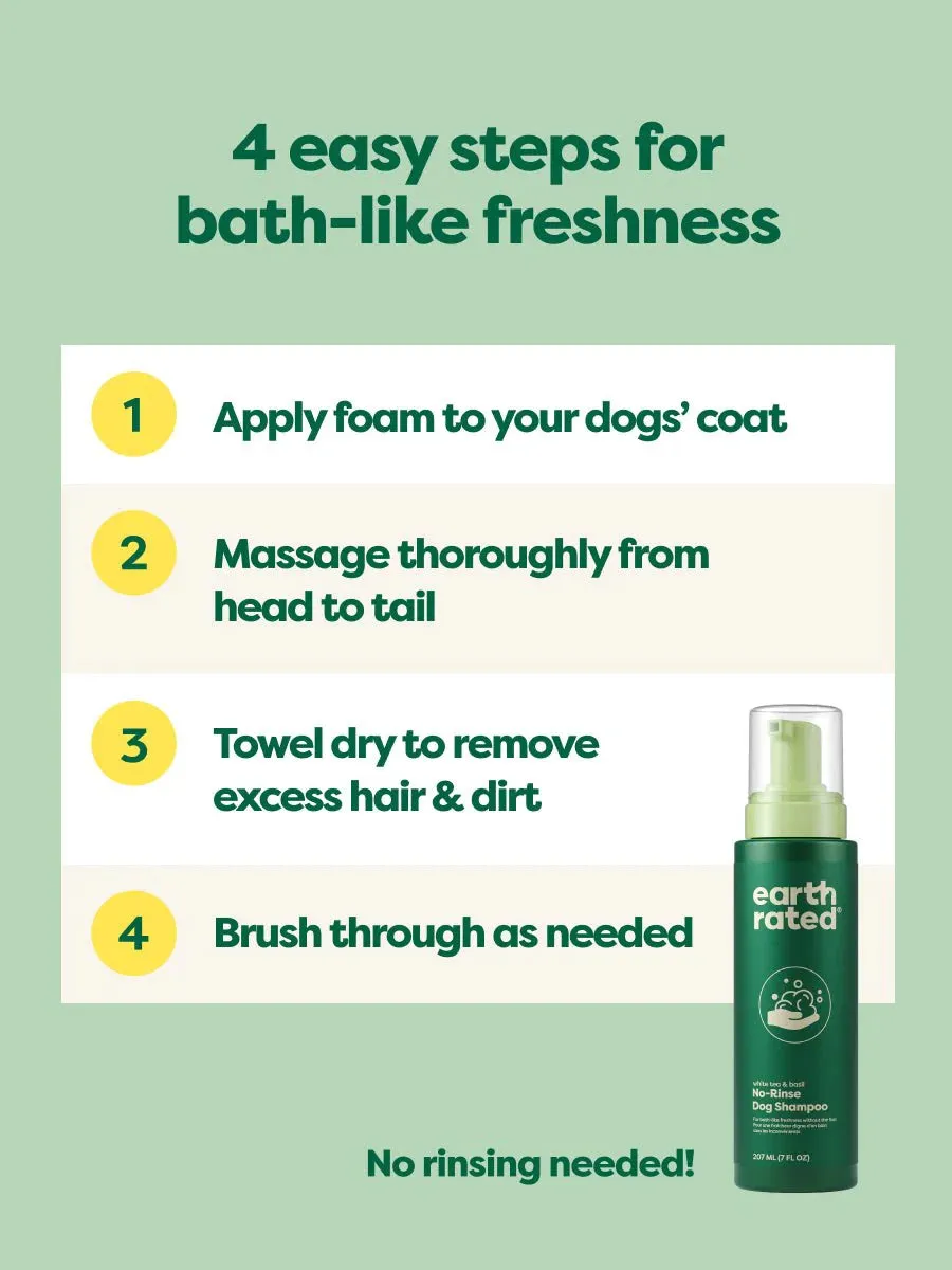 Earth Rated No-Rinse Dog Shampoo