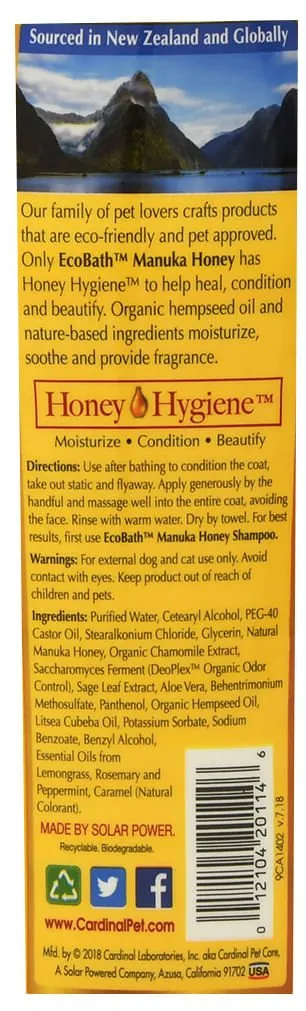 Ecobath Pet Conditioner with Manuka Honey