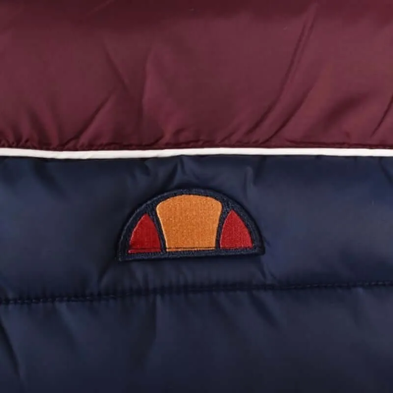 Ellesse Lombardy 2 Padded Jacket Navy/Burgundy