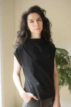 Eve Gravel Etna Top - Black or Ivory (Online Exclusive)