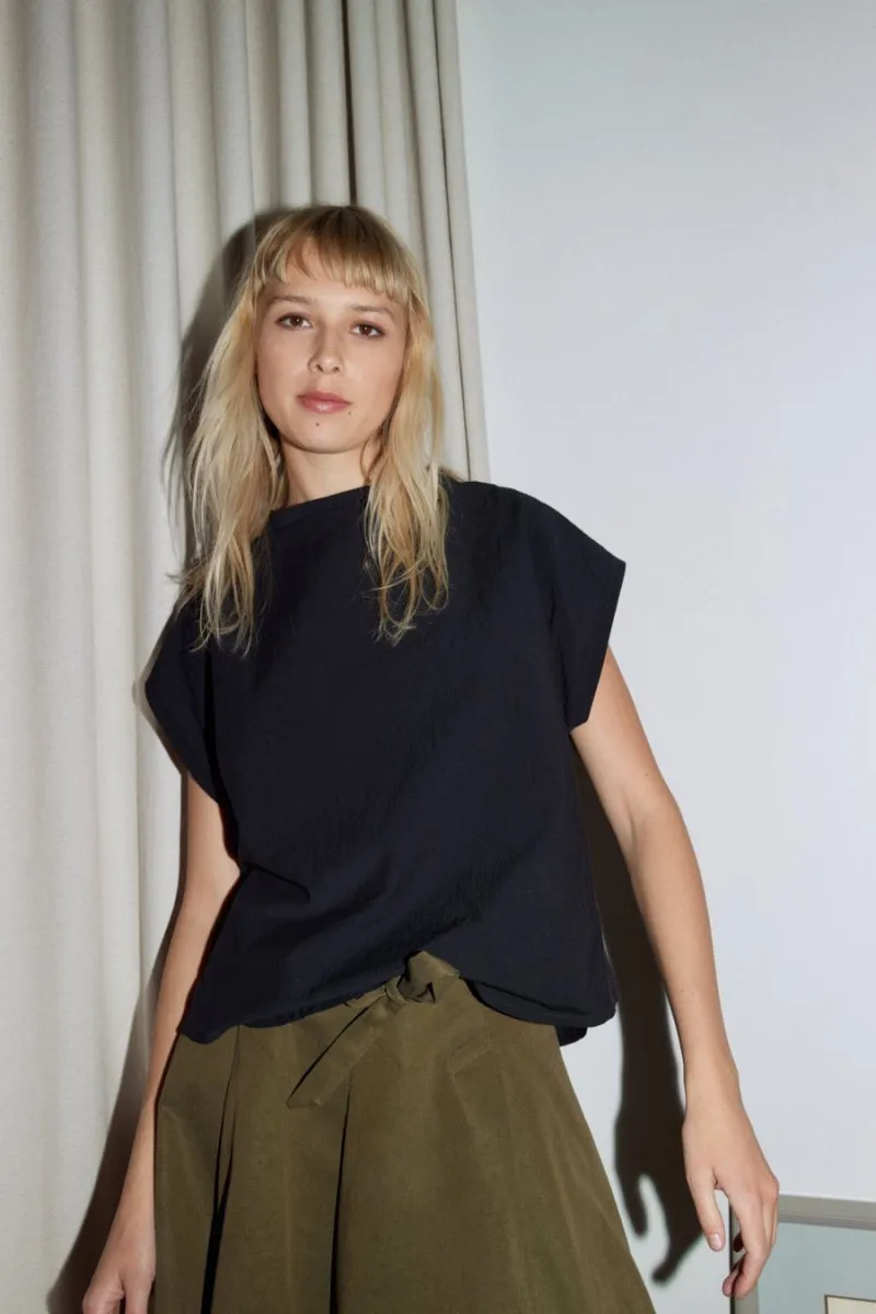 Eve Gravel Etna Top - Black or Ivory (Online Exclusive)