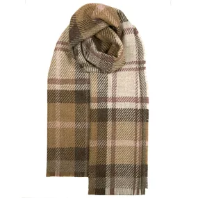 Fearne British Wool Stole - Gordon Dress Taupe