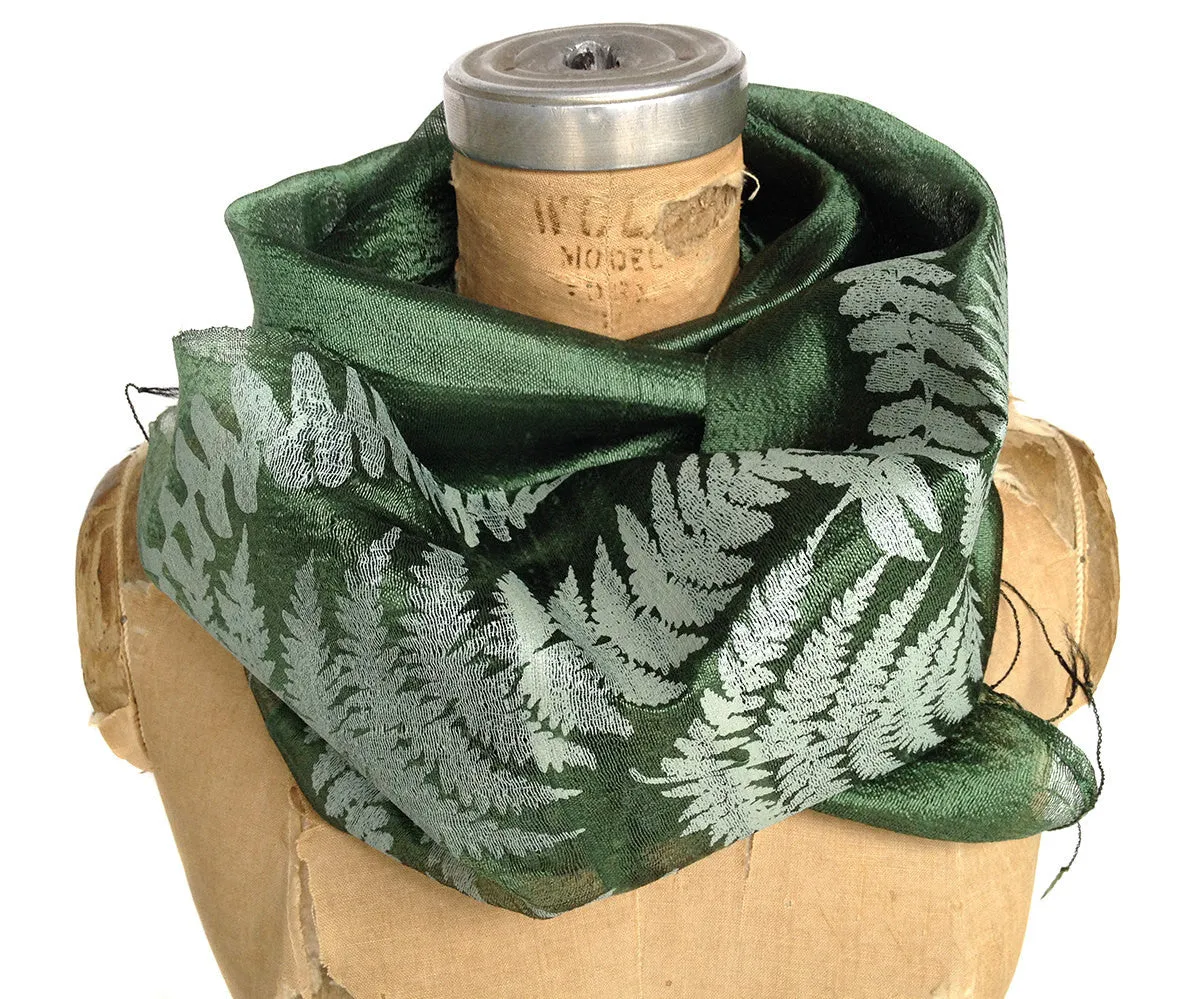 Fern Silk Scarf