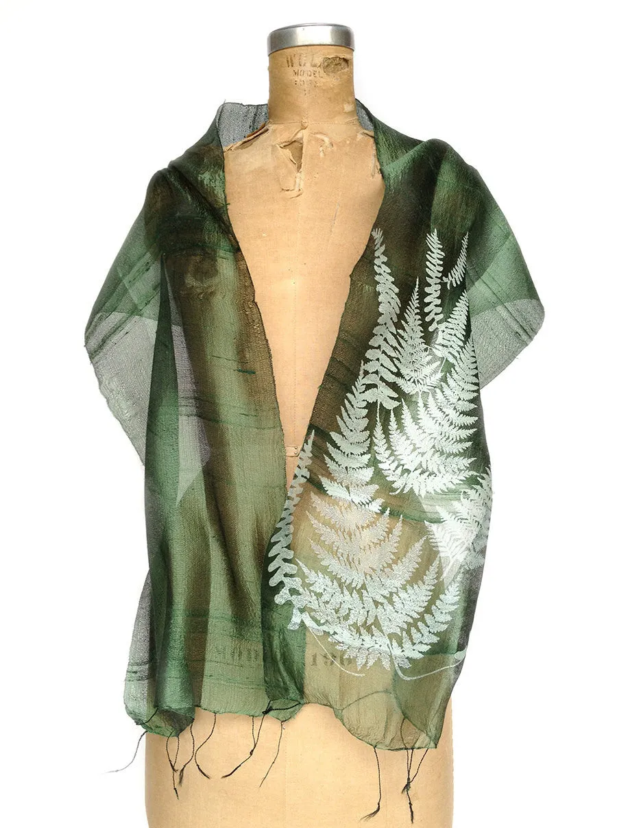 Fern Silk Scarf