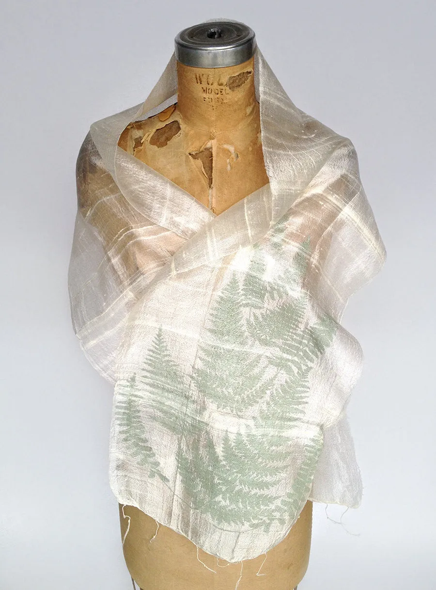 Fern Silk Scarf