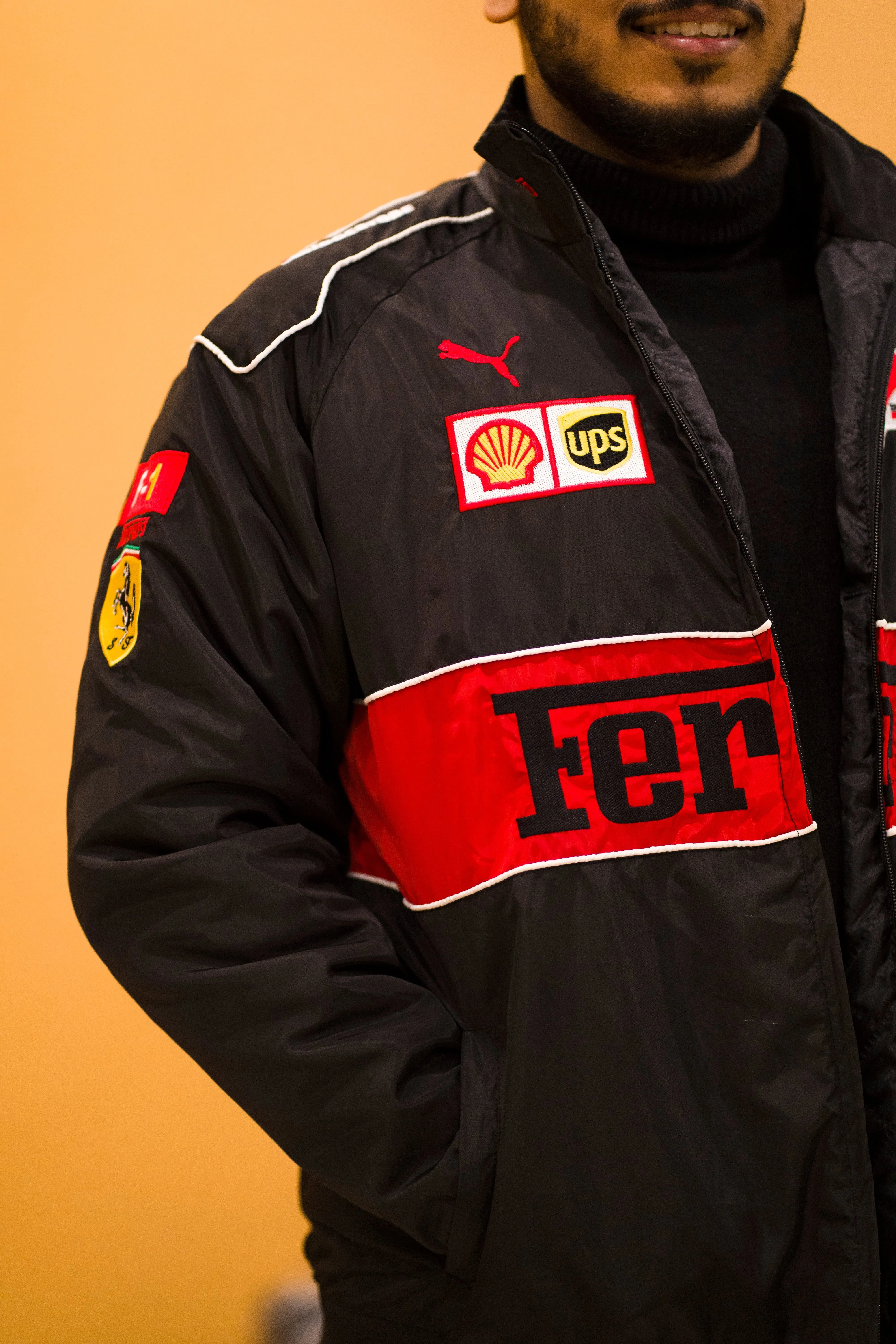 Ferrari F1 Jacket Black