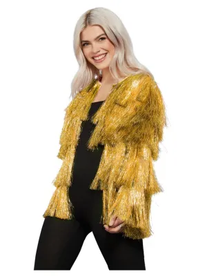 Fever Gold Tinsel Festival Jacket each