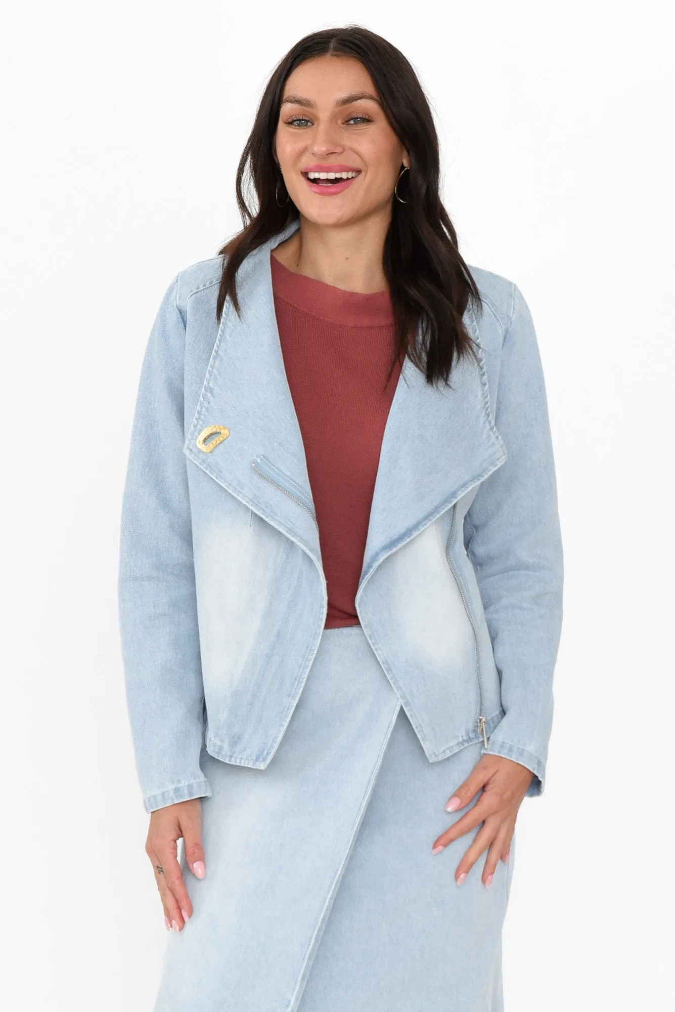 Flight Light Blue Denim Jacket