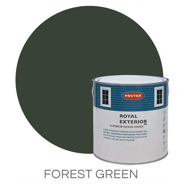 Forest Green Royal Exterior Wood Finish